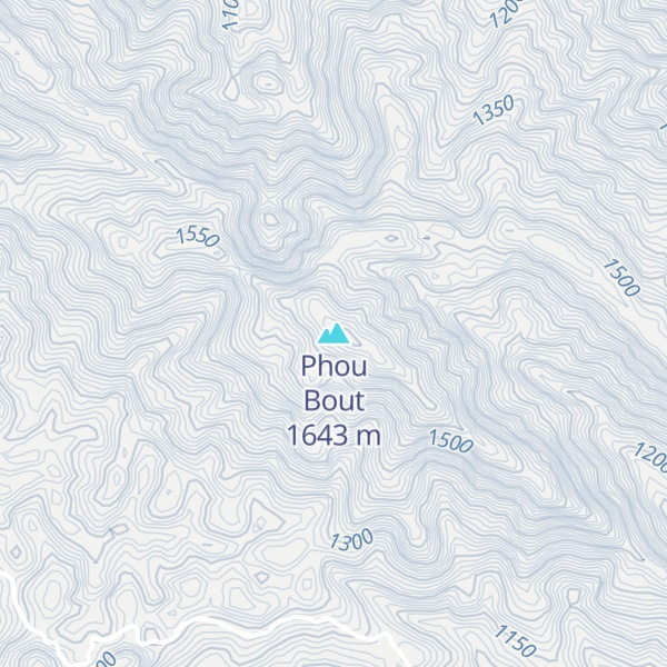 Map of Phou Bout