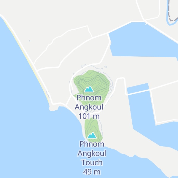 Map of Phnom Angkoul