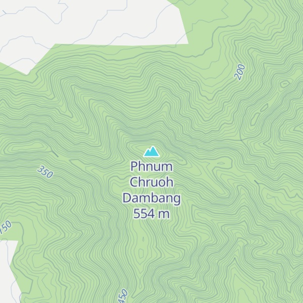 Map of Phnum Chruoh Dambang