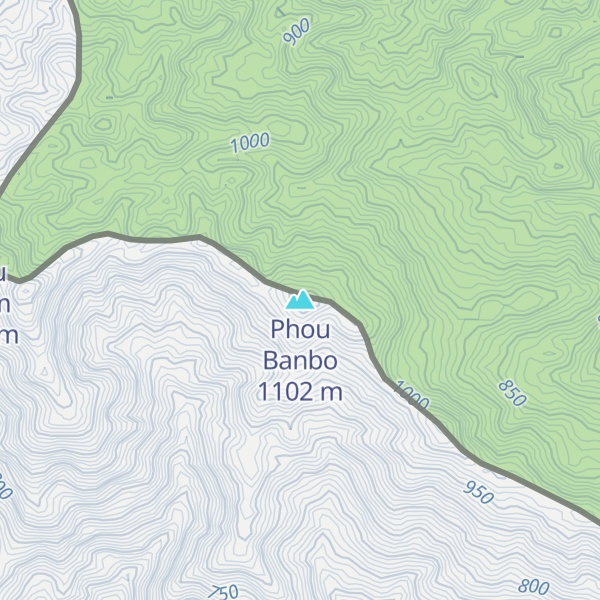 Map of Phou Banbo
