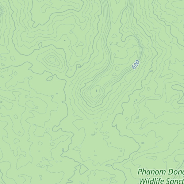 Map of Phanom Phru