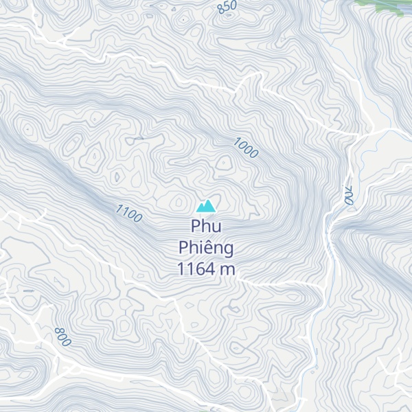 Map of Phu Phiêng