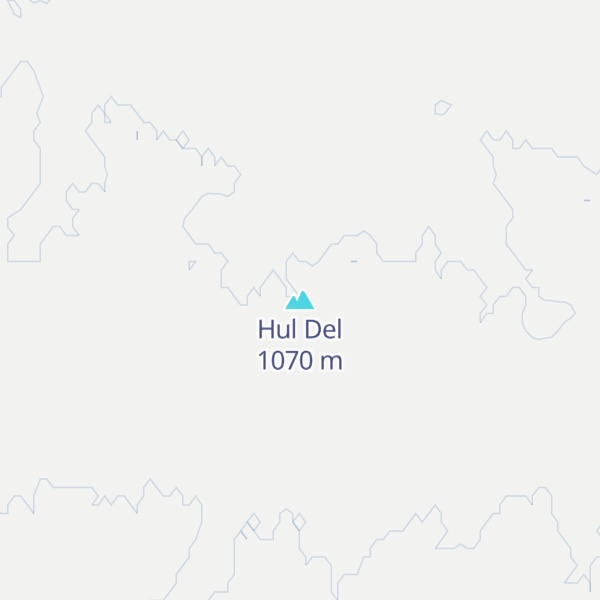 Map of Hul Del