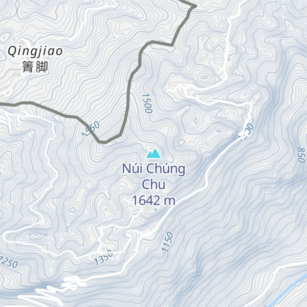 Map of Núi Chúng Chu