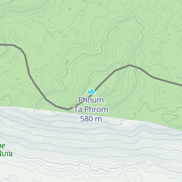 Map of Phnum Ta Phrom