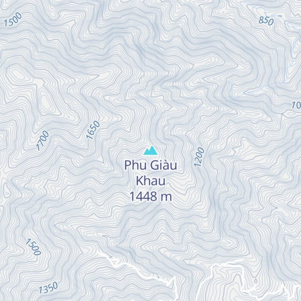 Map of Phu Giàu Khau