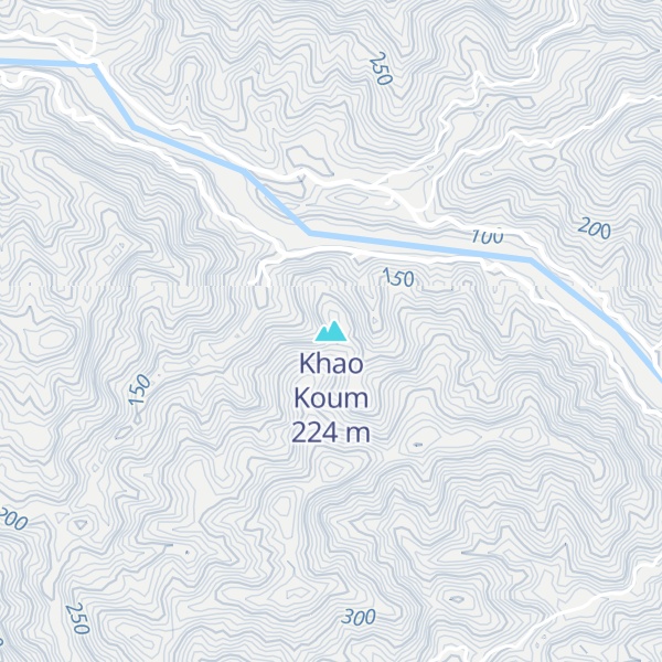 Map of Khao Koum