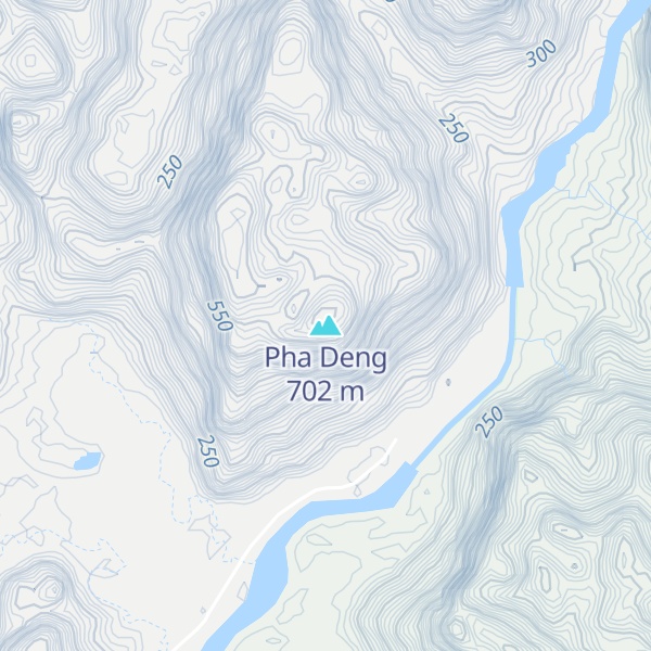 Map of Pha Deng
