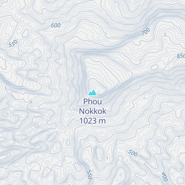 Map of Phou Nokkok