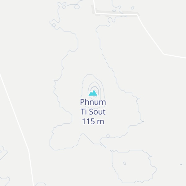 Map of Phnum Ti Sout