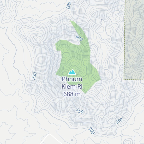 Map of Phnum Kiem Ri