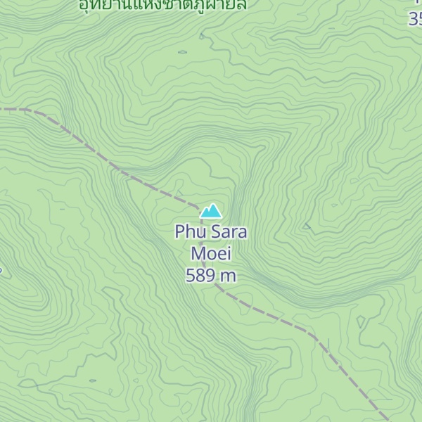 Map of Phu Sara Moei