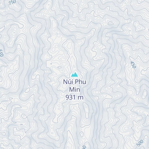 Map of Núi Phu Min