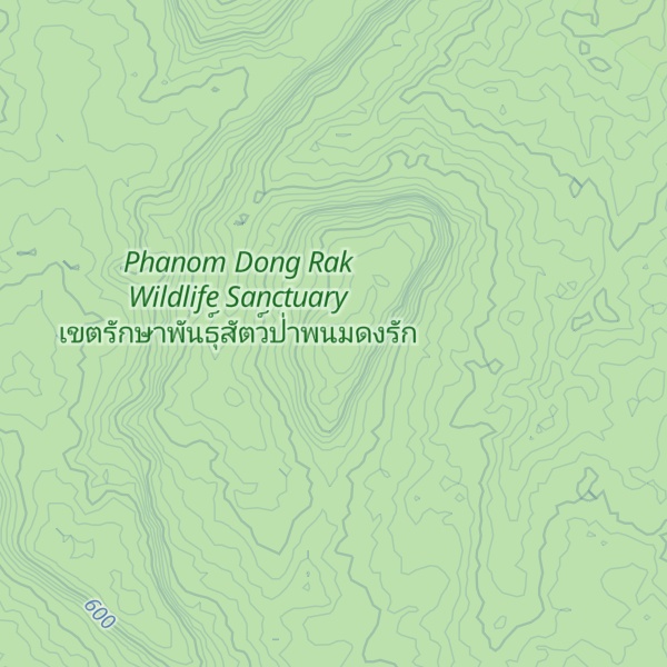Map of Phanom Am Puen