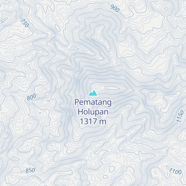 Map of Pematang Holupan