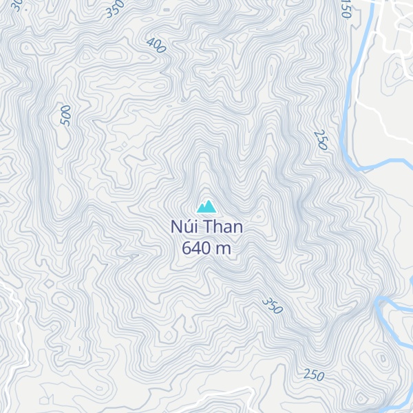 Map of Núi Than