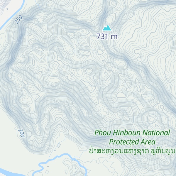 Map of Pha Thamheup