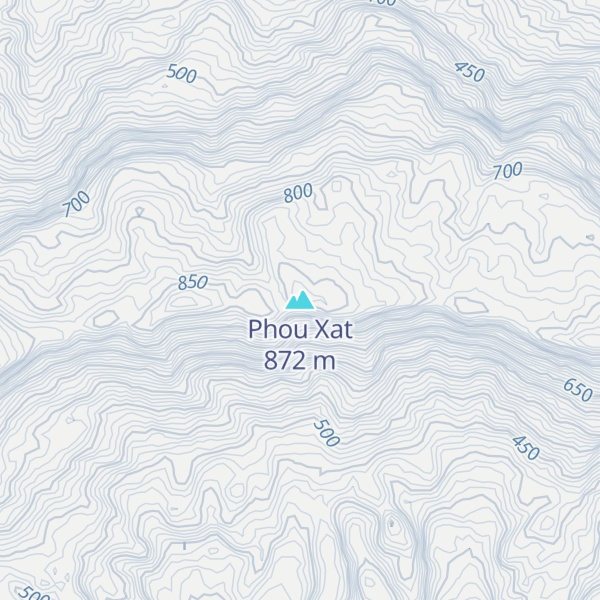 Map of Phou Xat