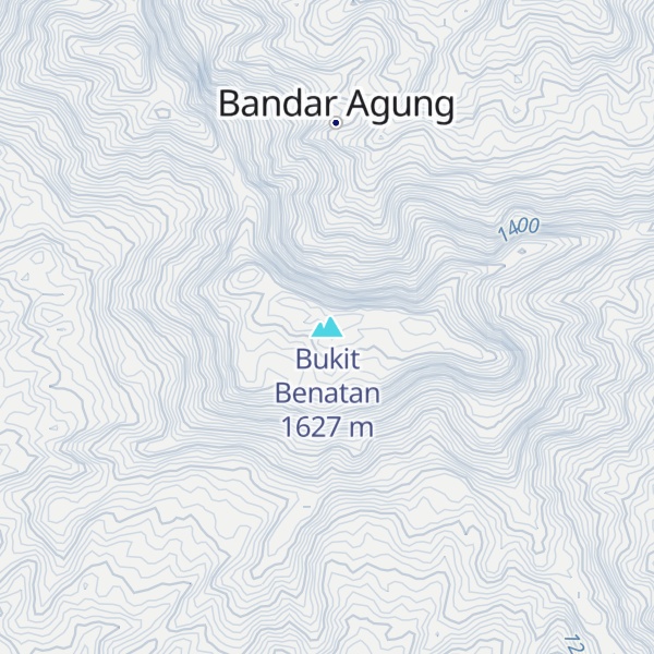 Map of Bukit Benatan
