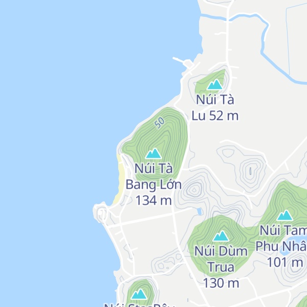 Map of Núi Tà Bang Lớn