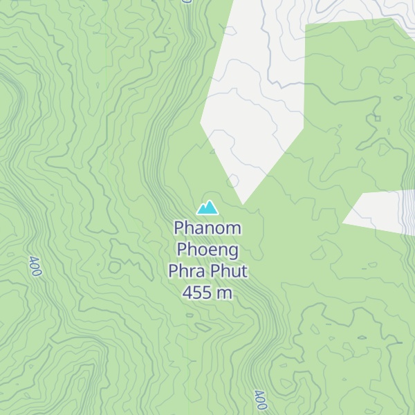 Map of Phanom Phoeng Phra Phut