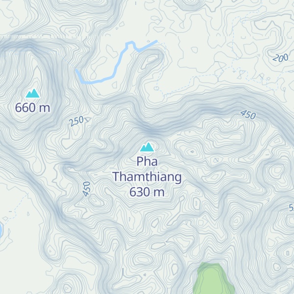 Map of Pha Thamthiang