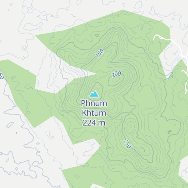 Map of Phnum Khtum