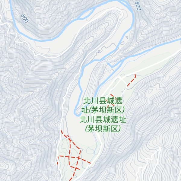 Map of Lóng Wěishān