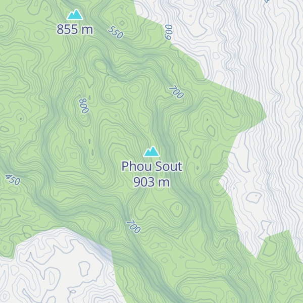 Map of Phou Sout