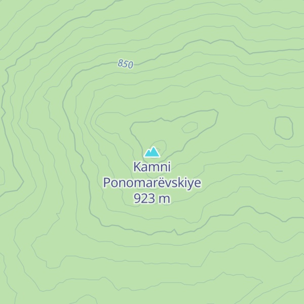 Map of Kamni Ponomarëvskiye
