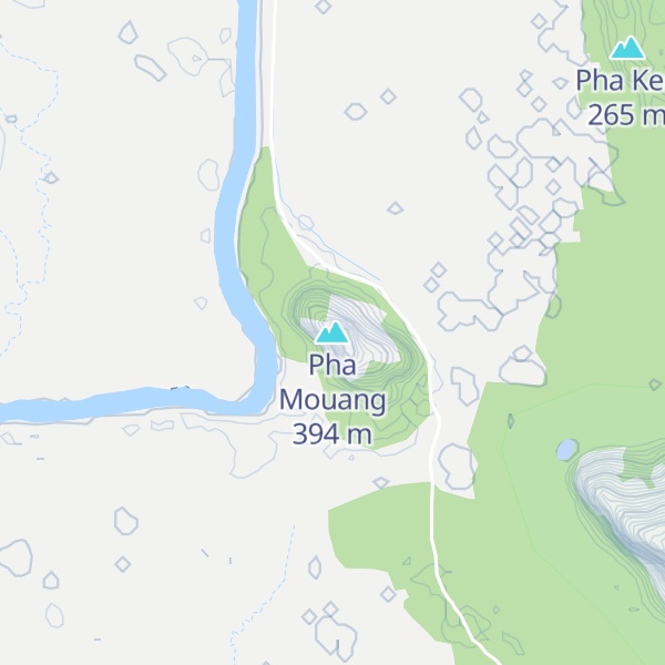 Map of Pha Mouang