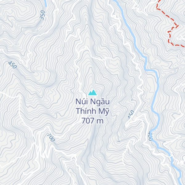 Map of Núi Ngầu Thính Mỹ