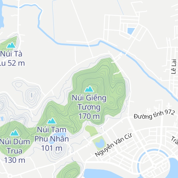 Map of Núi Giếng Tượng