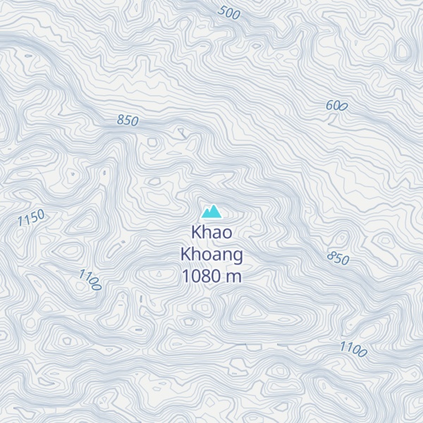 Map of Khao Khoang