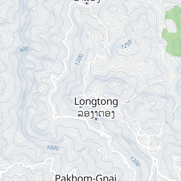 Map of Phou Pon