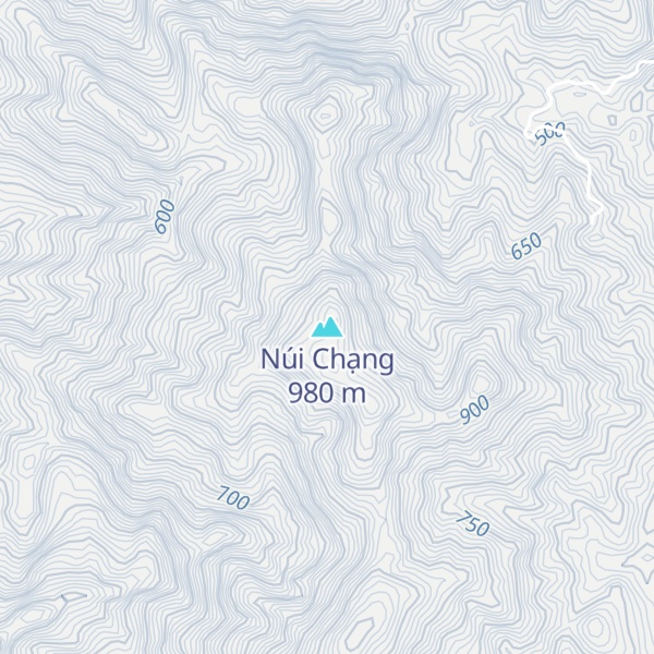 Map of Núi Chạng