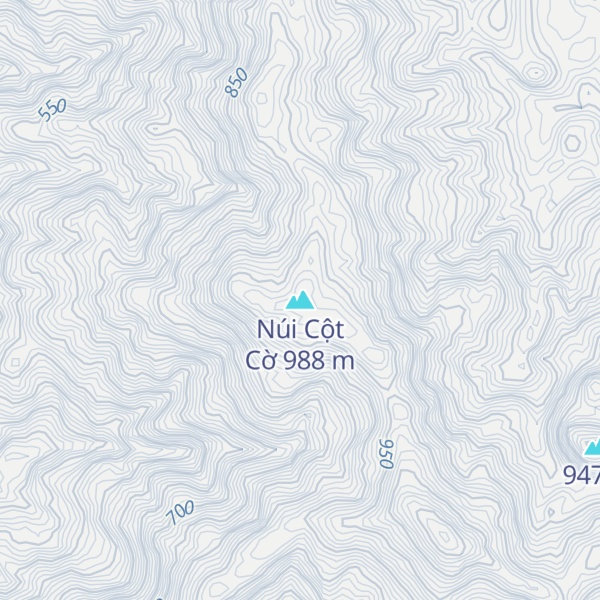Map of Núi Cột Cờ