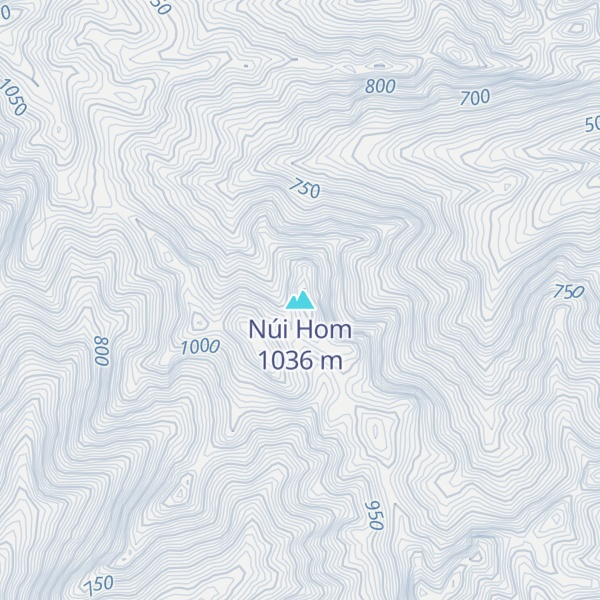 Map of Núi Hom