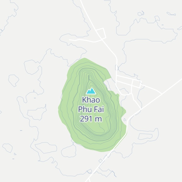 Map of Khao Phu Fai