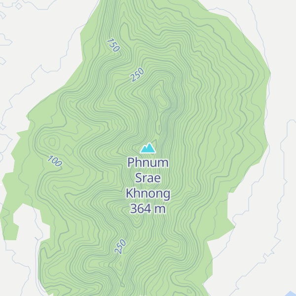 Map of Phnum Srae Khnong