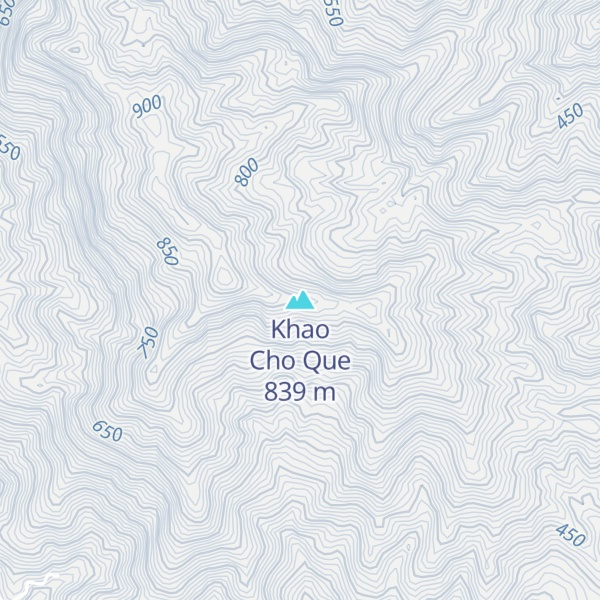 Map of Khao Cho Que