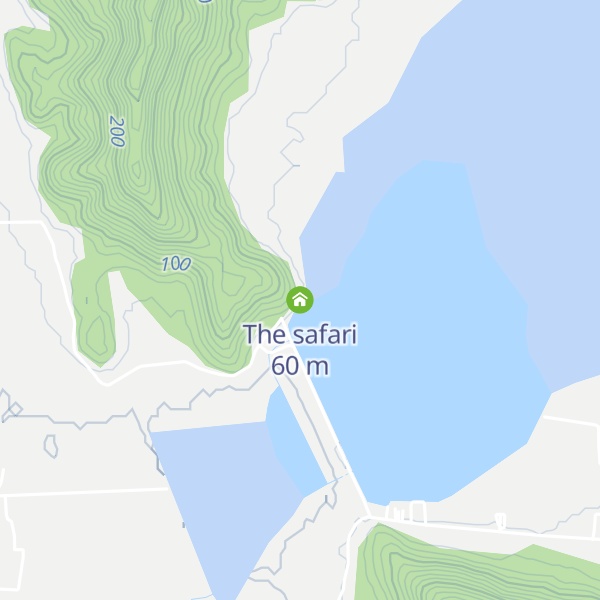 Map of The safari
