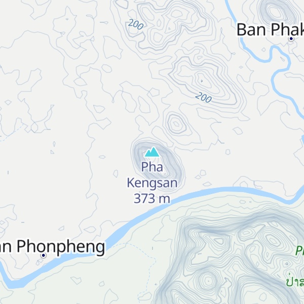 Map of Pha Kengsan