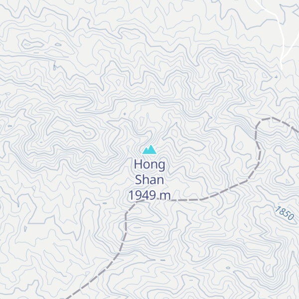 Map of Hong Shan