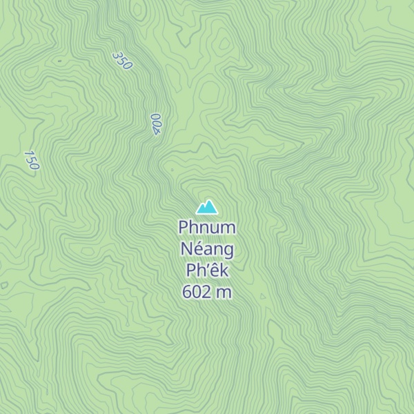 Map of Phnum Néang Ph’êk