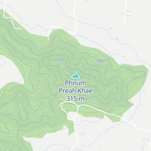 Map of Phnum Preah Khae