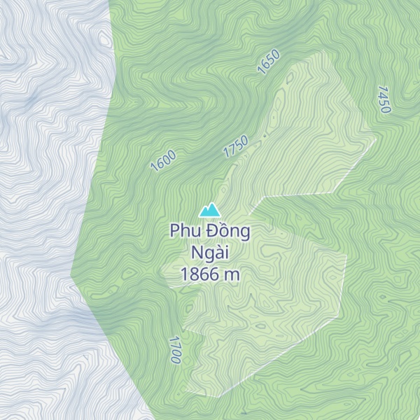 Map of Phu Đồng Ngài