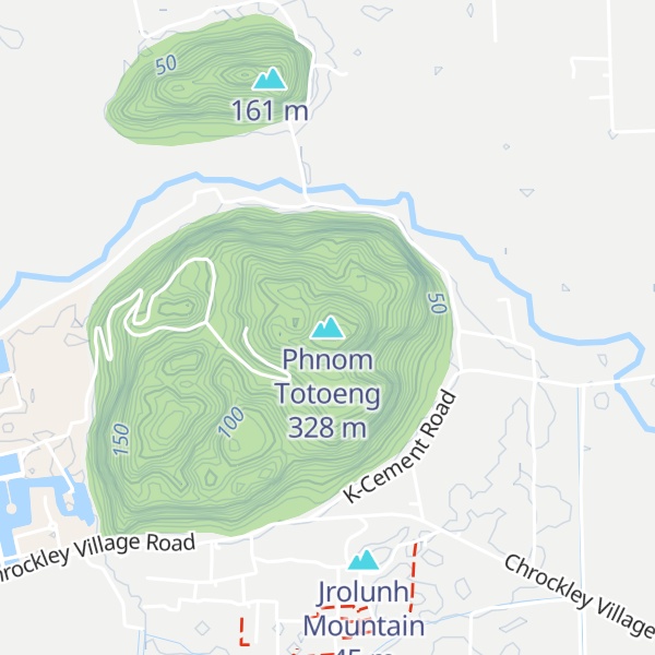 Map of Phnom Totoeng