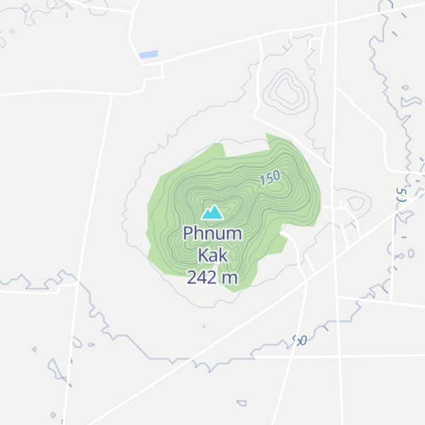 Map of Phnum Kak