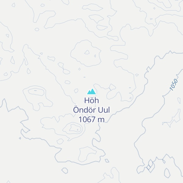 Map of Höh Öndör Uul